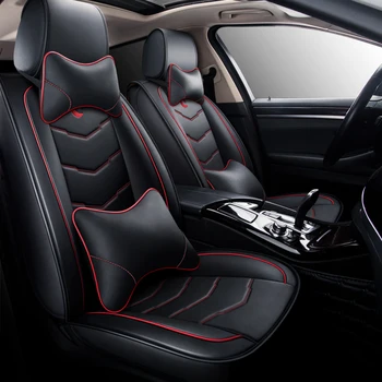 Visiška Eco-oda automobilių sėdynės apima PU Odos, Automobilių Sėdynių užvalkalai Toyota auris corolla 