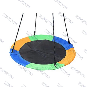 JY11900D Oksfordo Audinio Drugelis Modelio Apvalūs Net Kūdikių Sūpynės Aukštis Reguliuojamas Vaikų Laisvalaikio Sūpynės, Lauko PE Rope Swing