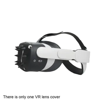 Apsaugos VR Objektyvo Dangtelį Lengva Valyti Patvarus Anti Nulio Dulkių Įrodymas Pad laisvų Rankų įranga Silikono Skalbti Žaidimų Už Oculus Quest 2