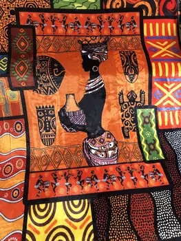 Didelis 150x200cm Bohemijos Elementas Antklodė Afrikos Moteris Suaugusiųjų Minkšta Flanelė Vasarą, Apimantis Antklodė Mesti Vaikams ant Lovos Dovana