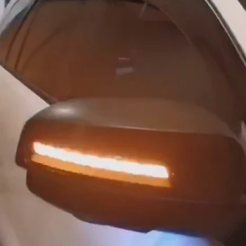 Galinio vaizdo Durų Veidrodžio Korpuso Dangtelis su LED Posūkio Signalo Lemputė Pakeis 