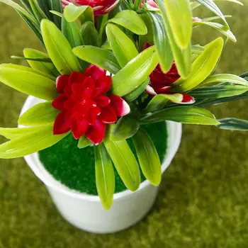 Dirbtiniai Augalai Bonsai Nedidelis Medis Vazoniniams Augalams Bonsai Lotoso Gėlės Netikrą Vazoninių Gėlių Ornamentais Namų Puošybai Sodo Dekoro