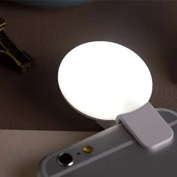 Nešiojamų Kameros LED Žiedo Užpildykite Šviesa Flash Telefonas Su USB įkrovimo lizdas jis gali būti apkaltintas galia bankas kompiuterio ir tt