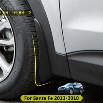 Purvo Atvartais Purvasargių už Hyundai Santa Fe 2013 - Priekiniai Galiniai Apsaugai Automobilio Sparnas 4Pcs
