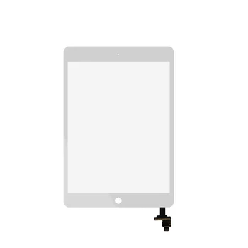Jutiklinio ekrano monitoriaus 2VNT Per Daug ipad Mnini 1 pakeitimas skaitmeninis keitiklis stiklo su home Mygtuką A1432 A1454 A1455