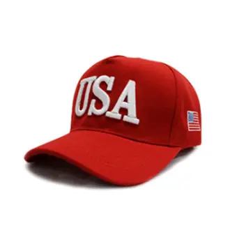 Unisex Unisex Suaugusiųjų Lauko Pirmininkas Koziris 2020 Kampanijos Beisbolo kepuraitę JAV 45 jav Vėliava 3D Išsiuvinėti Reguliuojamas Snapback 5