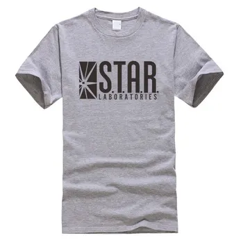 BAIJOE vyriški Marškinėliai star laboratorijos Spausdinami o-kaklo trumpomis rankovėmis T-shirt JAV TV serialas 