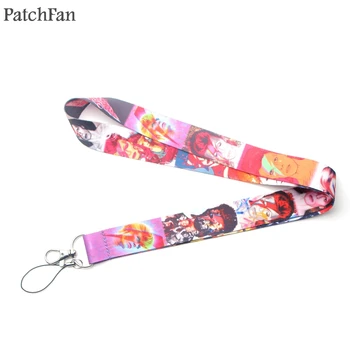 Patchfan gerbėjų dovanos anime paketų prižiūrėtojų raktinę keychain kaklo virvelę austiniai diržai, juostelės ant kaklo dirželis ženklelis telefono turėtojas karoliai A1683