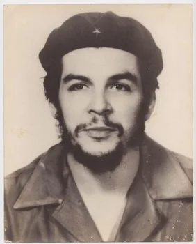 Kuba Socialistų Socializmo Lyderis Che Guevaros Fidelis ir Vaikų Retro Vintage 