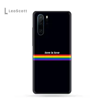 Vaivorykštė, Gėjų, Lesbiečių LGBT Pride Coque Shell Telefono dėklas Funda Už 