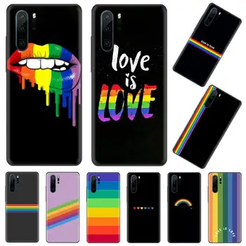 Vaivorykštė, Gėjų, Lesbiečių LGBT Pride Coque Shell Telefono dėklas Funda Už 