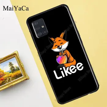 Likee Funny Cat Bear Meilė Širdies Case For Samsung Galaxy A21S A20e A31 A51 A71 A40 A50 A70 M31 20 Pastaba Ultra S20 S9 S10 Plius
