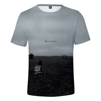 Nekilnojamojo Muzikos NF spausdinami 3d Marškinėlius Marškinėliai Vaikams, Vyrams, Moterims, Reperis Nathan Feuerstein T Shirts hip-hop trumpomis Rankovėmis T-shirt Viršūnes Tee