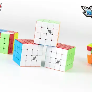 Ciklonas Berniukai K-Xuan M 4x4 Magnetinio kubo Stickerless įspūdį greitis kubo Twist žaislas Vaikams, Žaislų, Dovanų