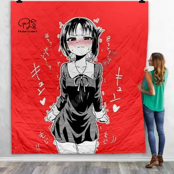 Anime mergina seksualus Re Nulio Rem 3D Antklodė, Antklodė, Vaikams, Suaugusiems Patalynės Mesti Minkšta Šilta Antklodė Su Medvilnės Antklodė stilius-6