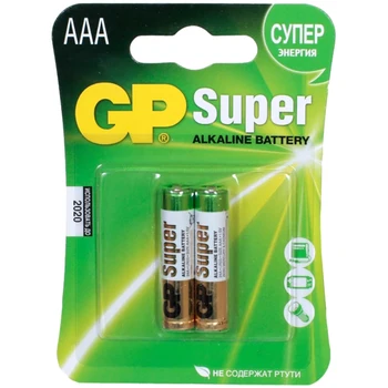 Gp24a-2cr2 baterijos AAA alkaline, 2 vnt., GP