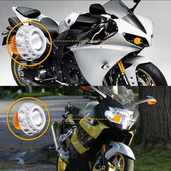 Motociklo žibintas Dėmesio Motociklo Darbo Lemputė 10w 15w LED Žibintų 12v 6500k super šviesus moto papildomas Rūko žibintas