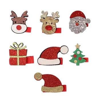 Kalėdų Ornamentu Dekoravimui Kalėdų Staigius Išskirtinį Mielas Plaukų Įrašą, Dovanos Mergaitėms, Berniukams, Vaikams, Paaugliams