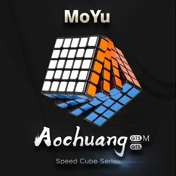 Moyu Aochuang GTS 5x5x5 / Aochuang GTS M 5x5x5 Magnetinio Kubo Greitis Kubo Galvosūkiai, Žaislai Suaugusiems, Vaikų Švietimo Žaislai