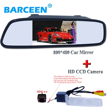 Kreiptis KIA SPORTAGE R 4 ir Automobilio galinio vaizdo kamera su hd ccd naktinio matymo+aukščiausios kokybės 4.3