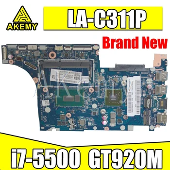 LA-C311P Nešiojamojo kompiuterio motininė plokštė Lenovo U31-70 LA-C311P originalus mainboard I7-5500U GT920MLA-C311P mainboard plokštė BANDYMO GERAI