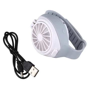 Kūrybos Mini Žiūrėti Ventiliatorius Nešiojamų Vasaros Įkraunamas USB Lankstymo Mados Mažas Ventiliatorius Trijų pavarų, Elektros Greitis