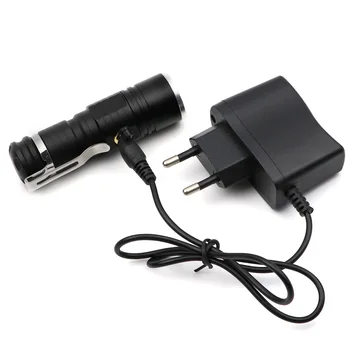 Mini Q5 Nešiojama 16340 Žibintuvėlis Žibintuvėlis įkraunamas zoom žibintuvėlis Focusable Zoomable lempa LED Žibintuvėlis penlight