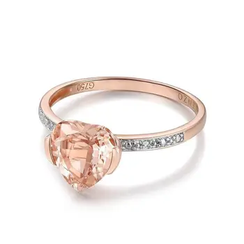 Originalaus dizaino rožinis kristalas širdies formos briaunuotas atidarymo reguliuojamas žiedo unikalus amatų žavesio ponios sidabro papuošalai