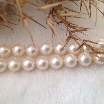 Gamtos 8-9mm gėlavandenių perlų karoliai pakabukas perlų vėrinį 18INCH