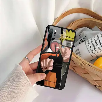 Karšto anime Naruto, Sasuke Telefono dėklas Grūdintas stiklas Huawei P9 P10 P20 30 Pro Plus Lite Mate 9 NOVA 3E 3I