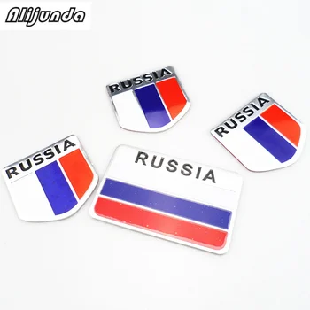 Aukštos kokybės Rusijos automobilių lipdukas 3d vėliava, Ženklas, žymuo, lipdukas reikmenys Hyundai ix35 iX45 iX25 i20 i30 