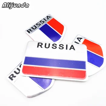 Aukštos kokybės Rusijos automobilių lipdukas 3d vėliava, Ženklas, žymuo, lipdukas reikmenys Hyundai ix35 iX45 iX25 i20 i30 