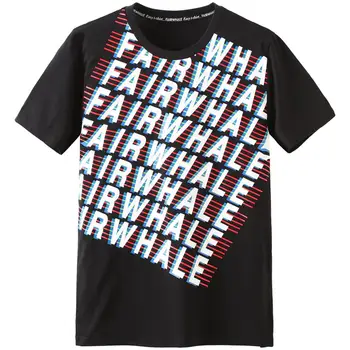 Ženklas Fairwhale 2020 Mados Laišką Logotipu Vyrų T-shirt Medvilnės Oneck Prarasti Priežastinis Marškinėlius Viršūnes 719201028641