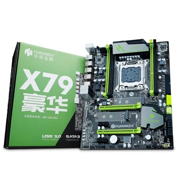 Nuolaida HUANANZHI X79 Pro motininė plokštė bundle prekės plokštę su DVIGUBA M. 2 lizdo PROCESORIUS Xeon E5 2680 V2 su aušintuvas RAM 32G(4*8G)