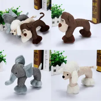 Šunų Kramtyti Pliušinis Įspūdį Žaislų Bitė Atsparus Interaktyvus Molars Naminių Gyvūnų Žaislai