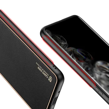 Samsung Galaxy A51 A71 Telefono dėklas Ultra Light Mados Odos Galinį Dangtelį TPU+PC Pilnas paketas Electroplate Anti-seisminis