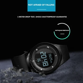 Naujas Mados Atsitiktinis Smart-žiūrėti Vandeniui Pedometer Smart Laikrodžiai Sporto Kalorijų Sporto Laikrodžiai LED Laikrodis Relogio Feminino