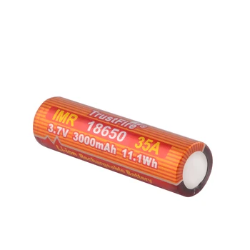TrustFire IMR 18650 35A, 3,7 V 3000mAh 11.1 Wh Ličio jonų Akumuliatorius Įkraunamas Baterijas Saugos Vožtuvas LED Žibintuvėlis