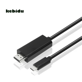 Kebidu 1 vnt 1,8 m C Tipo Vyras Į HDMI suderinamus Male HDMI suderinamus Kabelį, Skirtą 