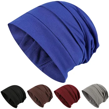 Vyrų, Moterų, Stilingas vientisos Spalvos Slouchy Beanie Skrybėlių Atsitiktinis Šiltas Negabaritinių Slidinėjimo Kepurė HATYG0010