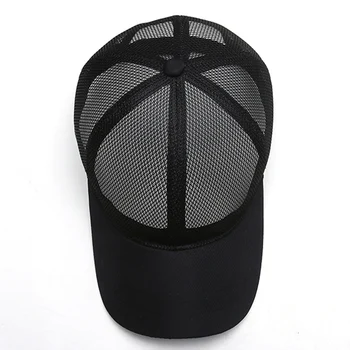 Karšto naujas Unisex Pilna Akių Beisbolo kepuraitę Quick Dry Aušinimo Saulės Kvėpuojantis Sporto Snapback Skrybėlę SMR88