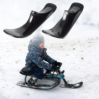 2vnt/komplektas Sniego Motoroleris Slidinėjimo Vaikai Skate Board Rogės, Motoroleris, Dviračių Žiemos Universalus Rogės, Slidės Valdybos Jojimo Slidinėjimo Pasivažinėjimas Priedai