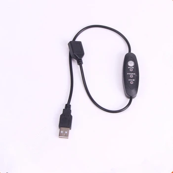 USB 5V 10W temperatūros reguliatorius šildytuvo termostatas 3 greitis reguliuojamas, ilgis-apie