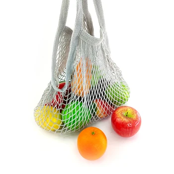Namų ūkių vaisių ju maišelį multi-funkcija net krepšys saugojimo aplinkos apsaugos pirkinių krepšys paprastas stilius didelio stiprumo krepšys