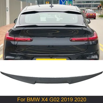 Už X4 G02 Anglies Pluošto, Automobilių Galinis Kamieno Sparno Spoileris BMW X4 G02 2019 2020 Galiniai Kamieno Įkrovos Lūpų Sparno Spoileris