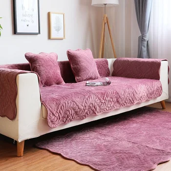 Modernus Paprastumas, neslidžia Sofa Cover Sofa Rankšluostį vientisos Spalvos Sofos Padengti Sėdynės Padengti už Kambarį, Kampe Sofa Rankšluostį