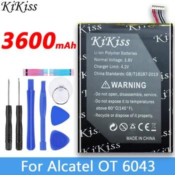 Už Alcatel One Touch Onetouch POP C9 Dual 7047D Idol X Plus OT 6043D 8000D 8008D TCL S960 Y900 TLp025A2 Mobiliojo Telefono Baterija