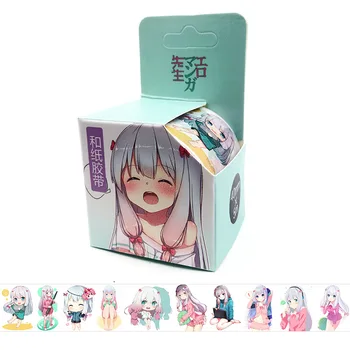 4cm*5m Anime Q Versija Animacinių filmų Washi Tape Lipnia Juosta 
