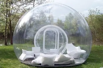 Aišku, Burbulo Palapinė Rainproof pripučiami skaidrus burbulas namas star house palapinė Oro Kupolas-Palapinė lauko Kempingas viešbučio Kieme