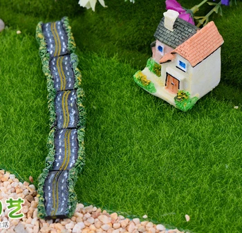 5vnt Užmiestyje Mažas kelių miniatiūrinių sodų papuošalus jardim em miniatura statulėlės moss micro kraštovaizdžio bonsai namų puošybai
